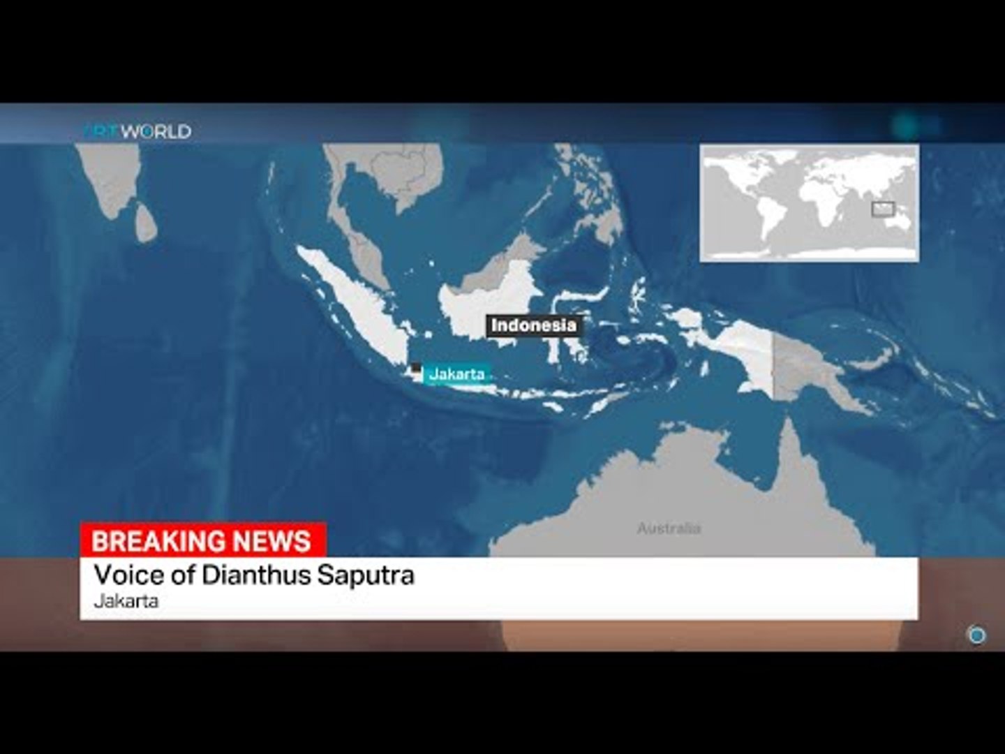 Dianthus Saputra gives the latest updates on earthquake in Indonesia