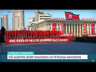 US submits draft resolution on North Korea sanctions, Christine Pirovolakis reports