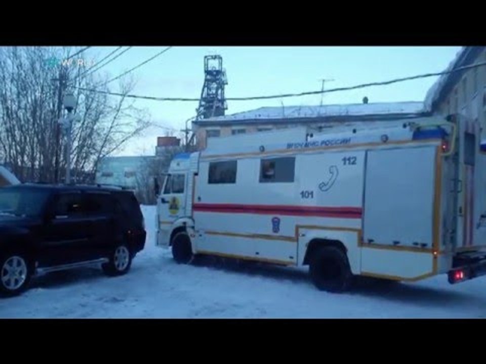 More than 100 miners trapped underground in northern Russia
