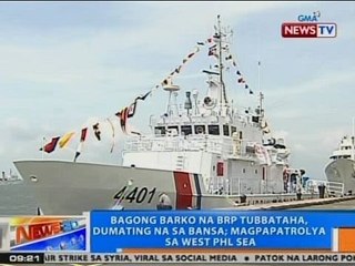 NTG: Bagong barko na BRP Tubbataha, dumating na sa bansa; magpapatrolya sa West PHL Sea