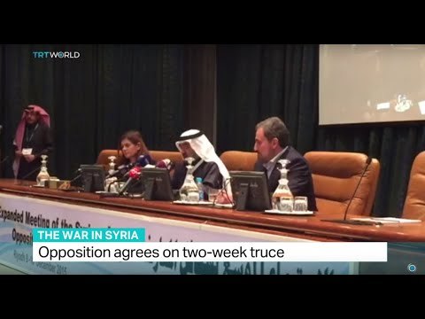 Opposition agrees on two week truce in Syria