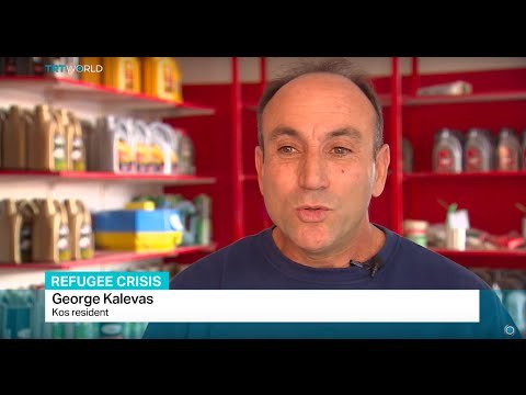 Locals in Kos object to refugee registration camp, Soraya Lennie reports