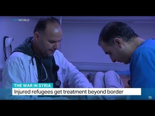Injured refugees get treatment beyond border, Anelise Borges reports