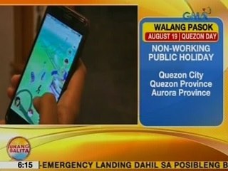 UB: Cebu Prov'l Board, gustong ipagbawal ang paglalaro ng Pokemon Go sa mga paaralan