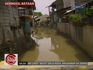 24 Oras: Exclusive: Maraming bahay sa Bataan, nawasak dahil sa baha