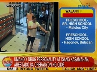 UB: Umano'y drug personality at isang kasamahan, arestado sa operasyon ng CIDG sa Caloocan