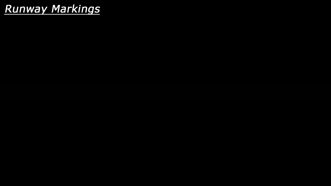 Runway Markings Explained