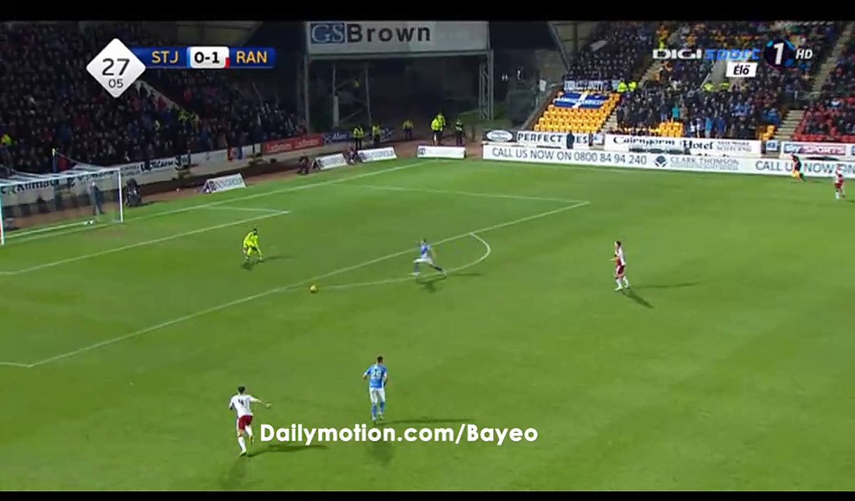 Steven MacLean Goal HD - St Johnstone 1-1 Rangers - 28.12.2016
