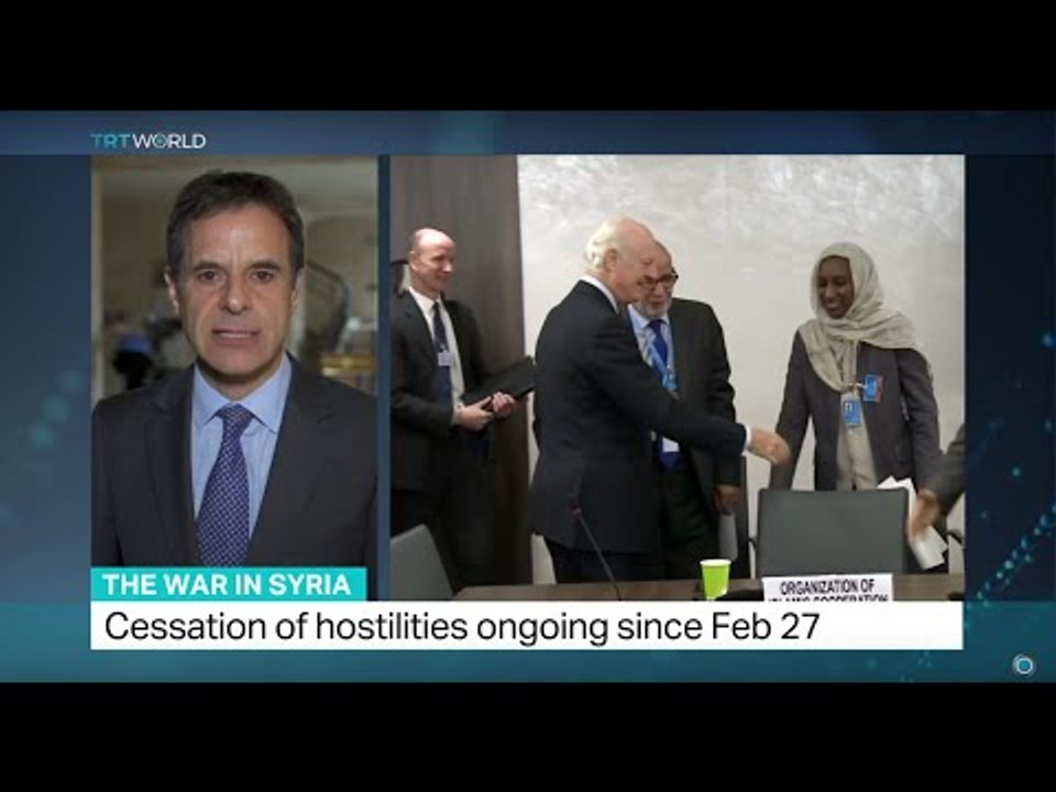 UN Syria Envoy De Mistura resumes peace talks, Jon Brain reports