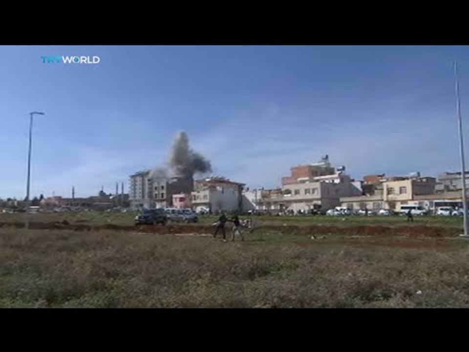 Rocket fire from Syria hits Turkish border town of Kilis, Francis Collings reports