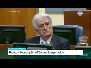 Karadzic found guilty of Srebrenica genocide