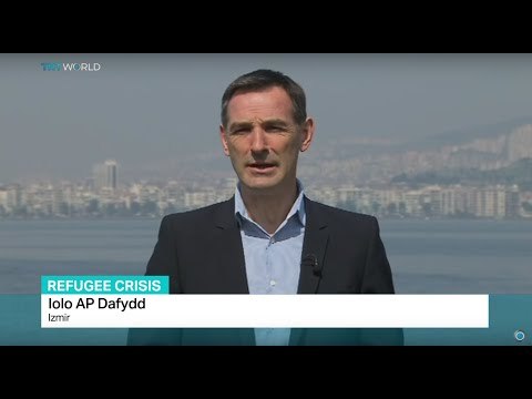 Refugees still risking lives to get to Greece, Iolo ap Dafydd reports