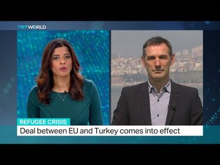 Deal between EU and Turkey comes into effect, Lolo Ap Dafydd reports