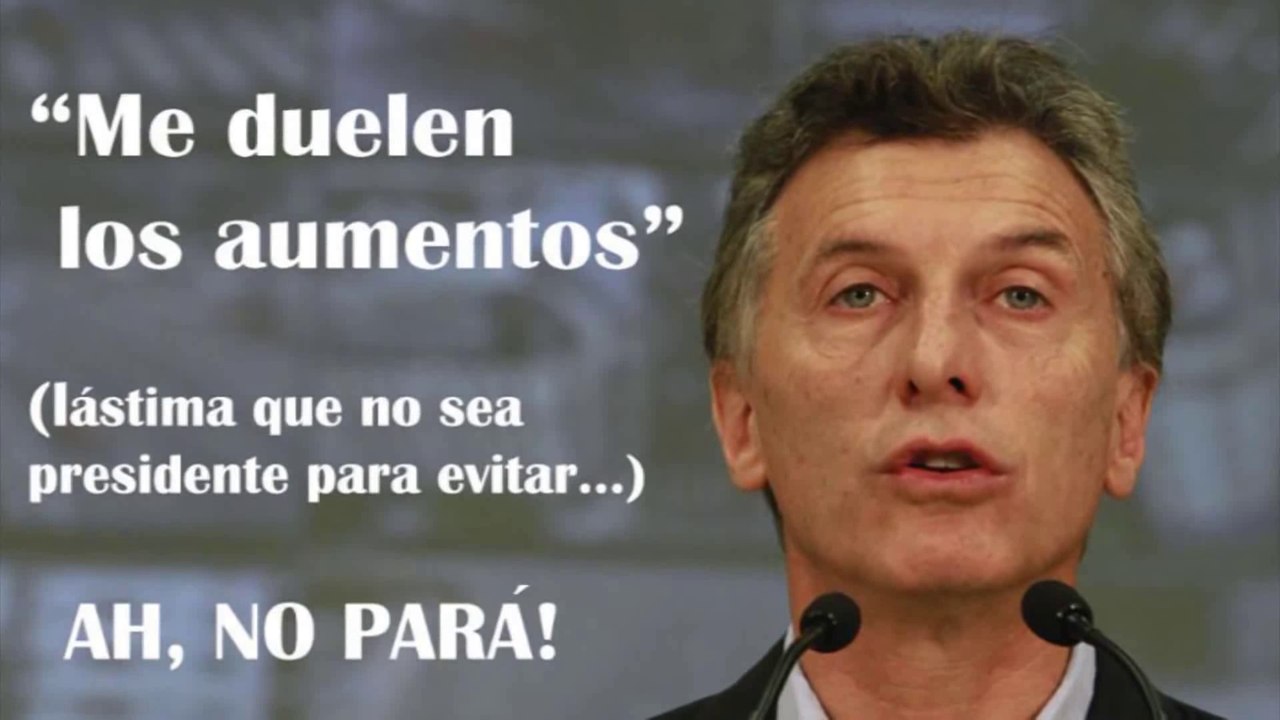 Mauricio Macri Miente
