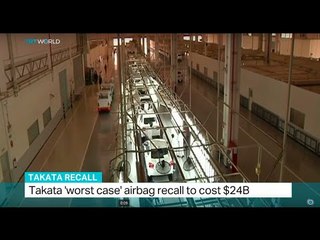 Takata 'worst case' airbag recall to cost $24B
