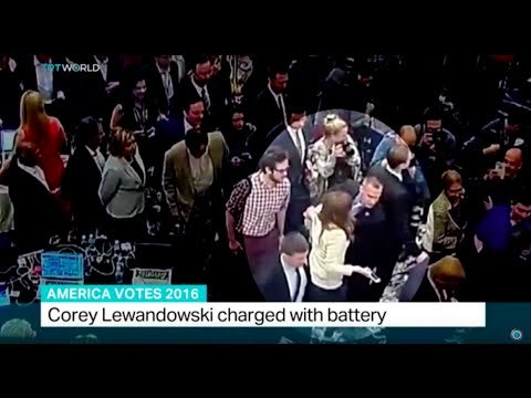 Trump manager arrested and charged with battery, Tetiana Anderson reports