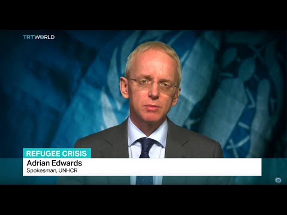 Interview with UNHCR Spokesman Adrian Edwards about refugee crisis