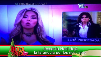 Jessenia Hatti dejó la farándula por los noticieros