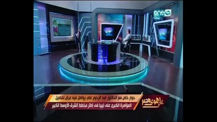 عبد الرحيم على يعرض فيديو لأردوغان يعارض فيه اجتماع البرلمان الليبى بطبرق