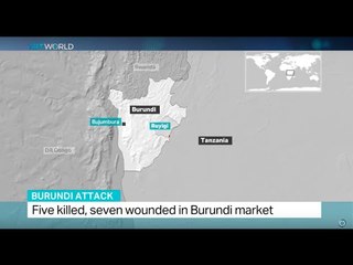 Five killed, seven wounded in Burundi market attack