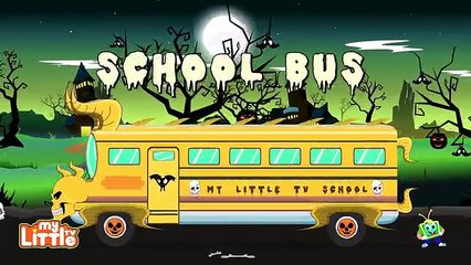 Scary Street Vehicle | Street Vehicles for Children | Halloween videos for Kids