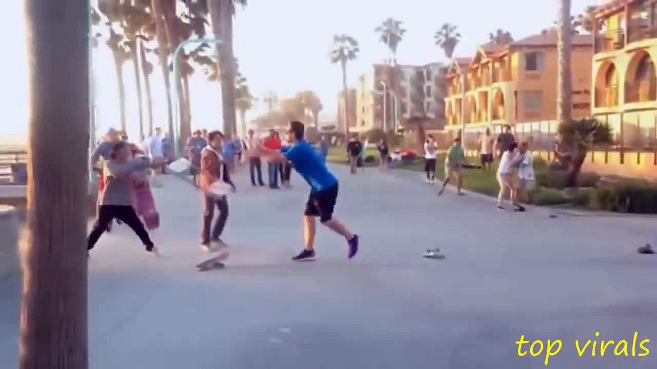 NEW ANGRY PEOPLE vs SKATERS TopVirals