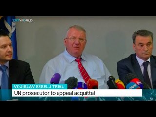 UN prosecutor to appeal acquittal at Seselj trial