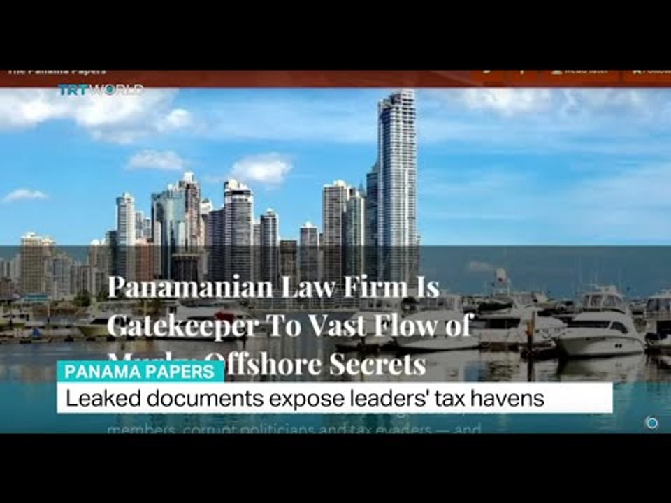 Leaked documents expose leaders' tax havens, Al...