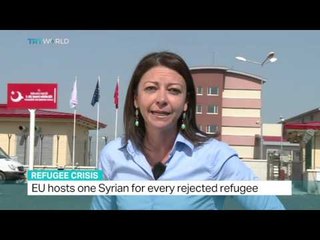 Ship has returned 202 people to Turkey, Nicole Johnston reports from Kirklareli