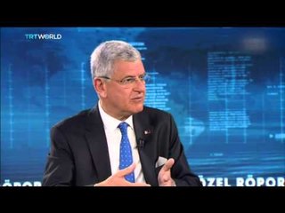 Turkish EU Affairs Minister Volkan Bozkir talks about refugee crisis