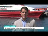 Third ship carrying returnees arrives in Turkey, Randolph Nogel reports