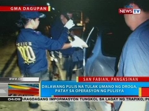 BP: 2 pulis na tulak umano ng droga, patay sa operasyon ng pulisya