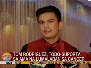 UB: Tom Rodriguez, todo-suporta sa ama na lumalaban sa cancer