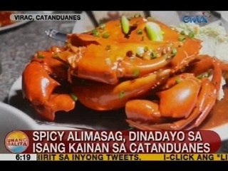 UB: Spicy alimasag, dinadayo sa isang kainan sa Catanduanes