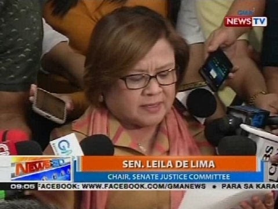 De Lima, tinawag na basura at katawa-tawa ang drug matrix na inilabas ni Duterte