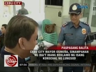 24 Oras: Cebu City Mayor Osmeña, sinampahan ng iba't ibang reklamo ng 1 konsehal ng lungsod