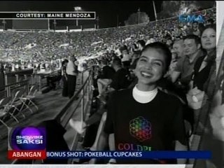 Saksi: Panonood ng live concert ng "Coldplay," dream come true daw para kay Maine Mendoza
