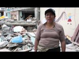 Aid fails to reach remote areas in Ecuador, Giles Gibson reports