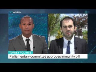 Interview with Omer Aslan from Bilkent University on approval of immunity bill in Turkish parliament