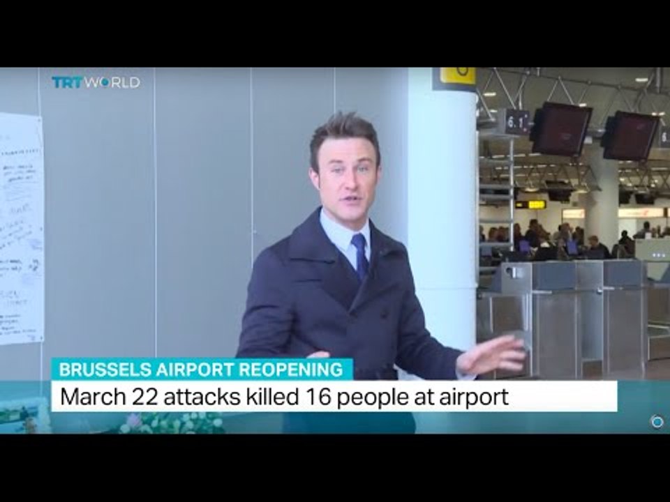Brussels airport reopens after deadly attack, Kevin Ozebek reports