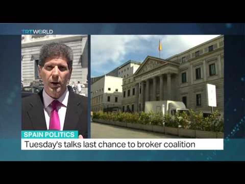 Parties due to begin last-ditch coalition talks in Spain, Alan Goodman reports