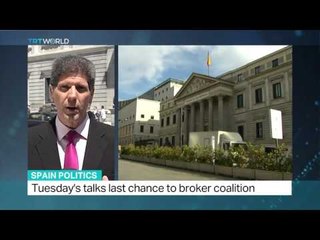 Parties due to begin last-ditch coalition talks in Spain, Alan Goodman reports