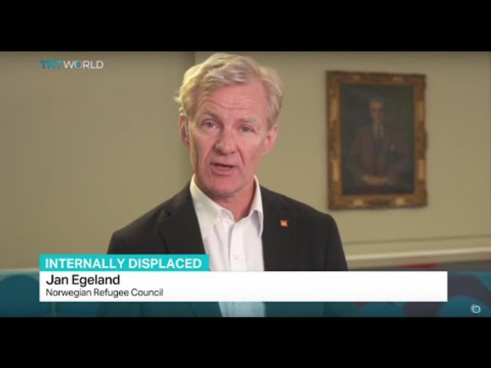 Interview with Jan Egeland from Norwegian Refugee Council on global internal displacement