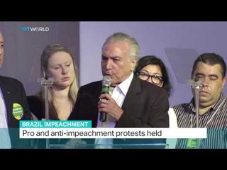 TRT World's Anelise Borges reports latest updates on Rousseff impeachment