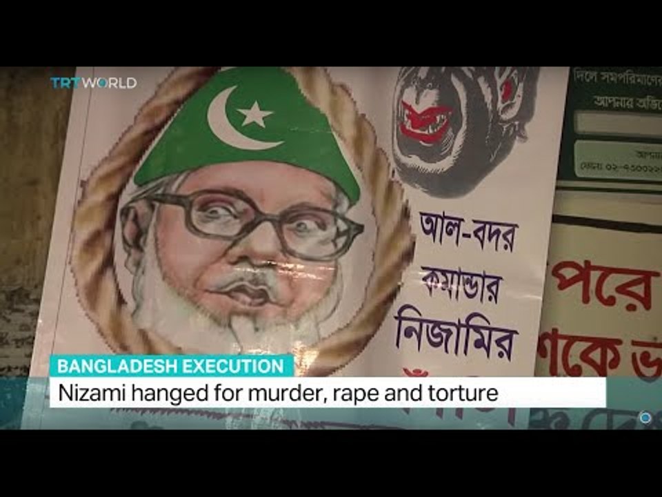 Jamaat-e-Islami leader Nizami executed in Bangladesh, Ali Mustafa reports