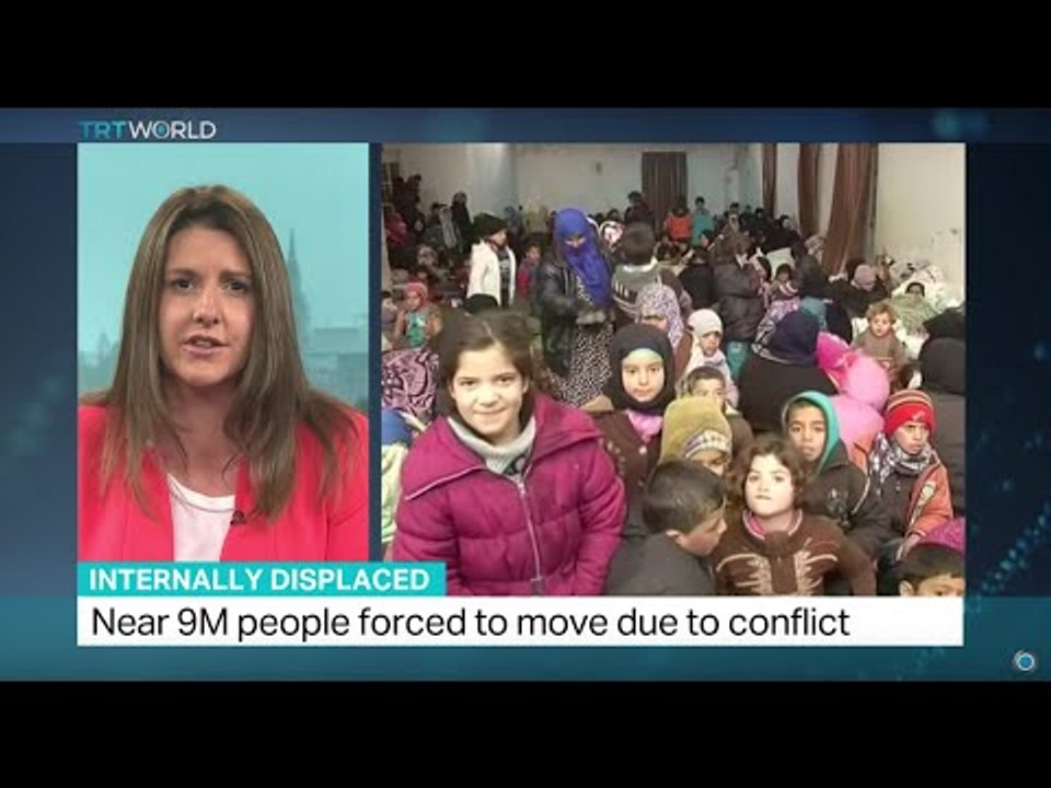 Over 27M people displaced globally last year, TRT World's Sarah Morice weighs in