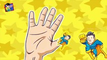 Superheroes Finger Family - Finger Family Song - 3D Animation Nursery Rhymes & Songs for Children