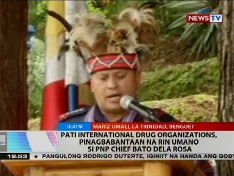 Pati int'l drug organizations, pinagbabantaan na rin umano si PNP Chief Bato Dela Rosa