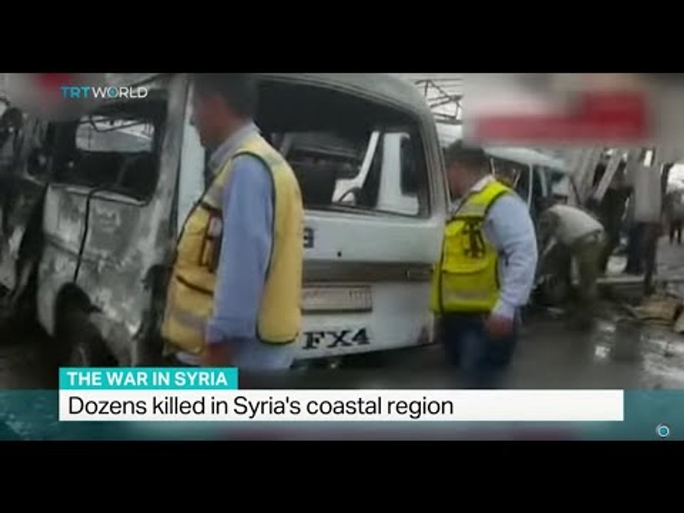 Dozens killed in Syria's coastal region, Andrew Lebentz reports