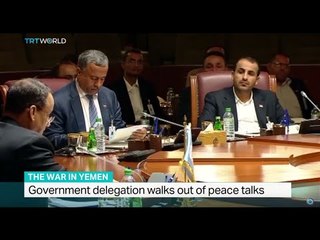 Government delegation walks out of Yemeni peace talks